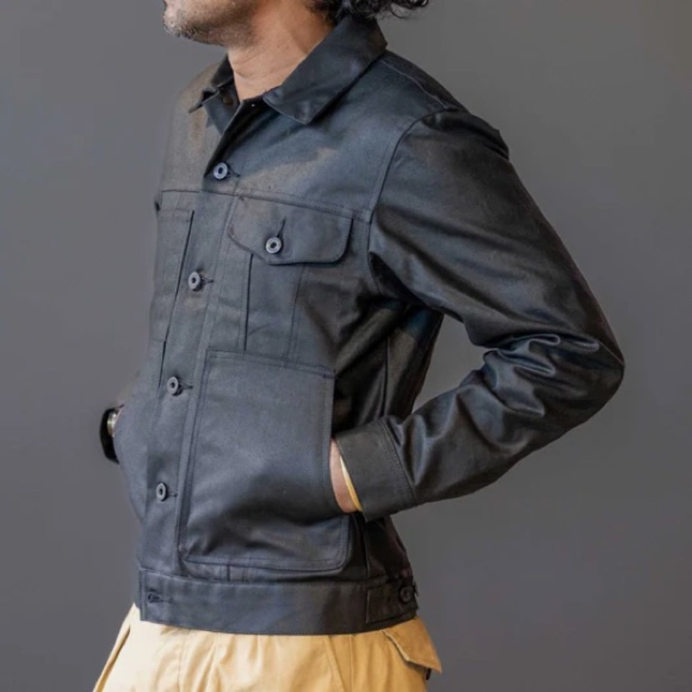 Filson Soy Waxed Lined Cruiser in Seattle Cut
